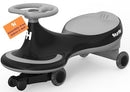 Wiggle and Twist Black Ride-On Car for Kids Ages 3+