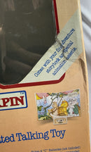 1985 Teddy Ruxpin Animated Talking Bear by Worlds of Wonder with Original Box and Manual