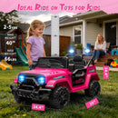 12V Electric Ride-On Truck for Kids with Remote Control and Dual 35W Motors, 3.5MPH Speed