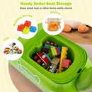 Dinosaur-Themed Ride-On Car for Kids with Under-Seat Storage and 4 Smooth-Glide Casters