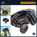 Spacious Outdoor Cover for Ride-On Truck Toy Vehicles, Compatible with Power Wheels Jeep and Others