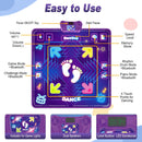 KAKTIN C5010 Bluetooth Dance Mat with LED Lights for Kids
