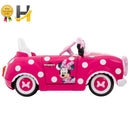 Minnie Mouse 6 Volt Electric Convertible Ride-On Car for Kids Ages 3 and Up