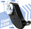 RS390 6V 18000RPM Gearbox Motor for Power Wheels Enhancement (Black)
