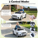 12V Licensed Mercedes Benz SL500 Electric Ride-On Car in White
