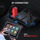 Wireless BT Battery Tester Clip for 9V-30V Car Batteries, 100-2000 CCA Capacity