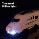 Illuminated High-Speed Train Set with Sound Features for Children – Railway Playtime Model