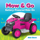 Kid Trax 6V Mow And Go Electric Ride-On Lawn Mower for Kids and Toddlers