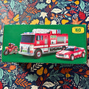 Hess 2024 Electric Fire Truck Collection with Car and Motorcycle Toys