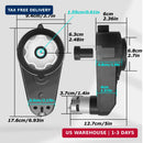 Dual Pack Power Wheels Gearbox Motor, 1.6cm Aperture, 12V RS550 40000RPM