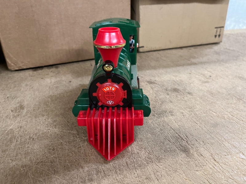 Vintage Large Electric N Scale Locomotive Train in Box Bump-N-Go AT&SF 1079