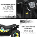 6V Electric ATV Quad for Kids, Motorized Ride-On Vehicle with Forward/Reverse Control