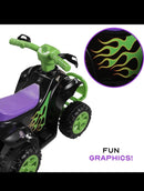 Monster Jam 6V Kids ATV Quad - Fun and Secure Ride-On Toy