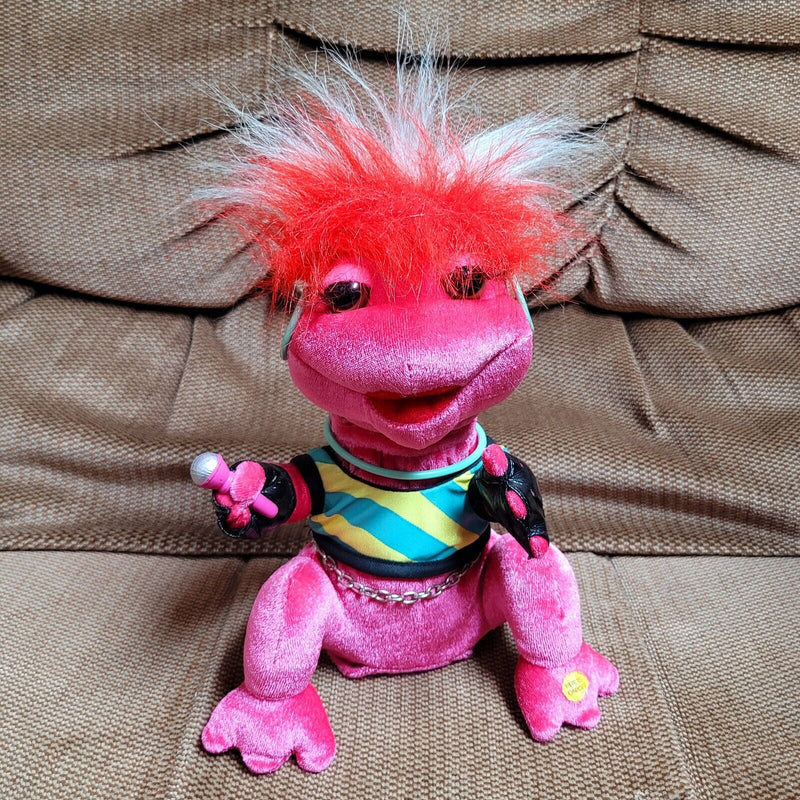 2005 Gemmy Frogz Hip-Hop Dancing Frog Toy in Pink - Rare Collectible