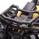 12V Children's Electric ATV Quad with Realistic Headlights and Wide Tires