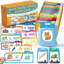 Sinoome Interactive Phonics Flip Book and Flash Card Word Family Collection