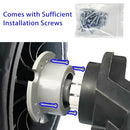 6-Piece Tire Coupler and Axle Connector Set with Motor Assembly and Traction Bands