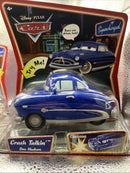 Disney Cars Crash Talkin' Lightning McQueen, Doc Hudson, and The King Action Figures Set
