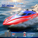 HOLYFUN 14500 High-Speed RC Boat for Kids and Adults for Pools and Lakes