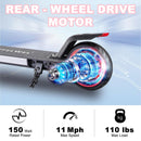 Kid's Electric Scooter, 150W Motor, Speed Options of 4/7/11 Mph, 60 Minutes of Fun
