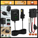 12V Ride-On Toy Charger with 12 AWG Wire Harness