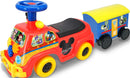 Mickey Interactive Ride-On Toy with Trailer for Children