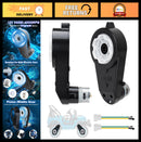 Set of 2 High-Speed 12V RS550 Electric Motors with Gearbox for Ride-On Jeep Enhancement