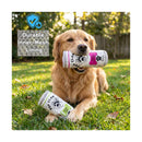 Nestpark Funny Plush Dog Toys - Adorable Squeaky Pups with Crinkle Sound
