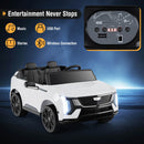 Dual Seat Remote-Controlled Ride-On Truck with 3 Speed Settings, LED Lights, Horn, and Music