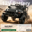 Midnight 12V Remote Control Ride-On Car for Kids