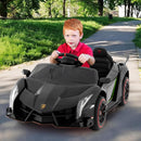 12V Licensed Lamborghini Electric Ride-On Car for Kids with 3 Speed Settings
