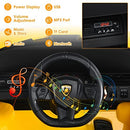 12V Electric Yellow Lamborghini SIAN Ride-On Car for Kids