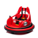 12V Electric Bumper Ride-On Car for Kids 2WD with RC 360 Spin, Bluetooth, LED Lights, and Safety Belt for Ages 1.5-5 Years