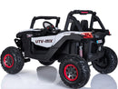 Electric 4X4 Ride-On Buggy for Kids with Remote Control - White