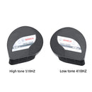 SEINECA Slim Waterproof 12V Snail Car Horn Kit - Loud & Compact