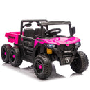24V 400W 4WD Electric Dump Truck for Kids with 2.4G Remote Control & MP3 Player