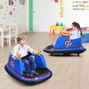 6V Remote Control Navy Bumper Car Toy for Kids with 360° Spin Feature