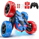 360° STEM Remote Control Car for Kids with USB-C & Modular Battery in Blue and Red