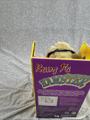 2001 Gemmy Vintage Kung Fu Dancing Hamster with Nunchucks in Black Gi