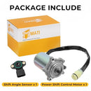 Power Shift Control Motor and Angle Sensor Compatible with Honda Recon 250 ES 2002-2023