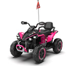 24V Children's Electric ATV with Remote, Bluetooth, USB, and MP3 Features