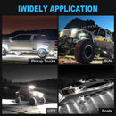 24 White LED Rock Light Pods for Trucks and Off-Road Vehicles