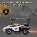 Lamborghini White 2-in-1 Ride-On Push Car for Kids Aged 1-3 Years