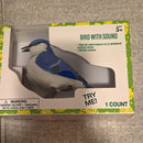 Interactive Blue Bird Motion Sensor Toy with Sound for Ages 3+