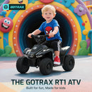 Gotrax Toddler Ride-On Vehicle, 12V Battery, 80 Minutes of Fun, Speed Up to 1.5MPH