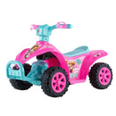 Monster Jam 6V Kids ATV Quad - Safe and Powerful Ride-On Toy with Rechargeable Battery