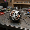 YJ5812 220V 12W AC Motor 2400 RPM, 55mm x 28mm for Heater Air Purifier