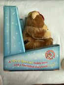 Vintage 1998 Baby Bear Plush with Interactive Goldilocks Storybook