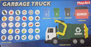 JOYIN 35-Piece Garbage Truck Toy Set with Lights, Sounds, and Friction Power