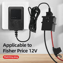 12AWG Battery Connector Wire Harness for 12V Fisher Price Ride-On Toys